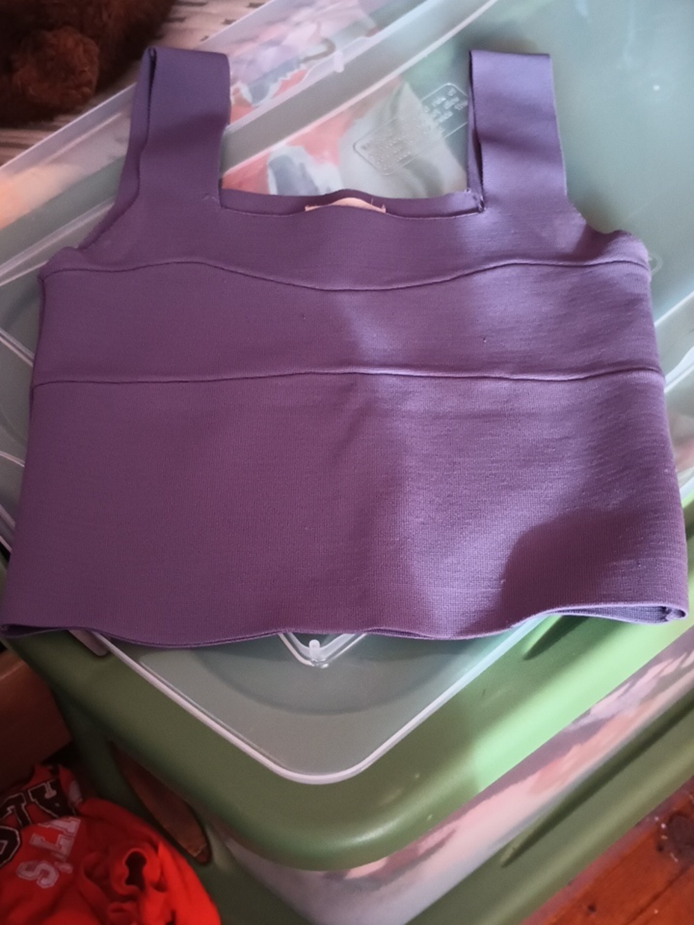 Purple Sweetheart Stretch Tank